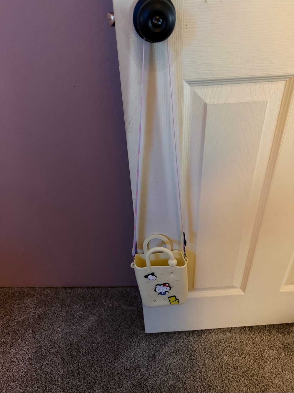 Yellow Hello Kitty Mini Crossbody Bag